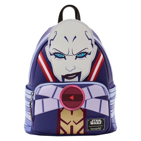 Loungefly Star Wars Asajj Ventress Mini Backpack - Picture 1 of 6
